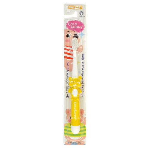 Dental Care Зубная щетка c тонкой щетиной для детей 3-8 лет в ассортименте - Kids toothbrush, 1шт