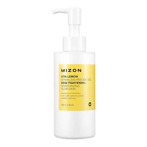 MIZON Vita Lemon Sparkling Peeling Gel Витаминный пилинг-гель для лица с экстрактом лимона 145г