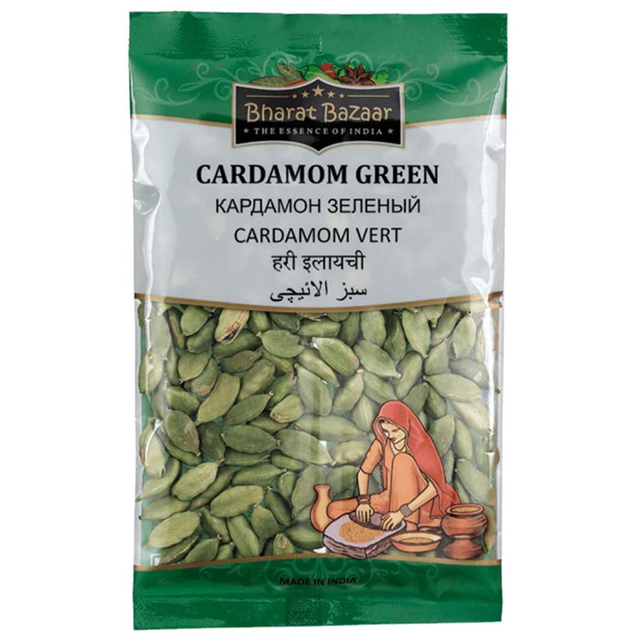 Bharat Bazaar Кардамон Зеленый Cardamom Elaichi Green 50г