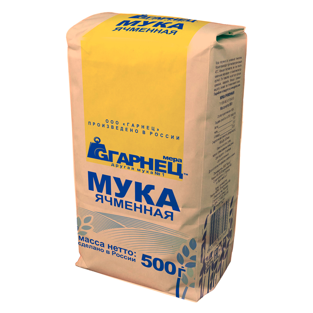 Мука ячменная Гарнец 500 г