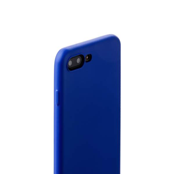 Чехол-накладка силикон Soft touch Deppa Gel Air Case D-85272 для iPhone 8 Plus/ 7 Plus (5.5) 0.7мм Синий