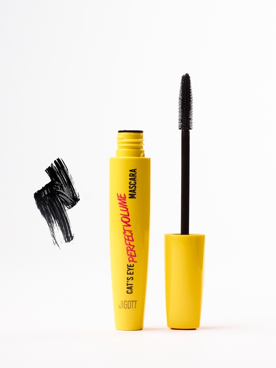 Jigott Тушь для ресниц «объем» - Cat's eye perfect volume mascara, 12г