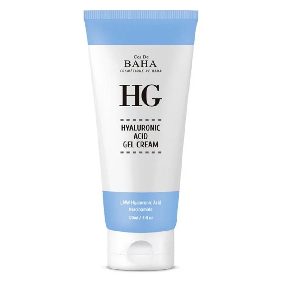 Cos De BAHA Hyaluronic Gel Cream (HG120) Увлажняющий гель-крем для лица с низкомолекулярной гиалуроновой кислотой и ниацинамидом 120мл