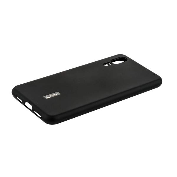 Чехол-накладка силиконовый Cherry матовый 0.4mm & пленка для HUAWEI P20 (5.8") Черный