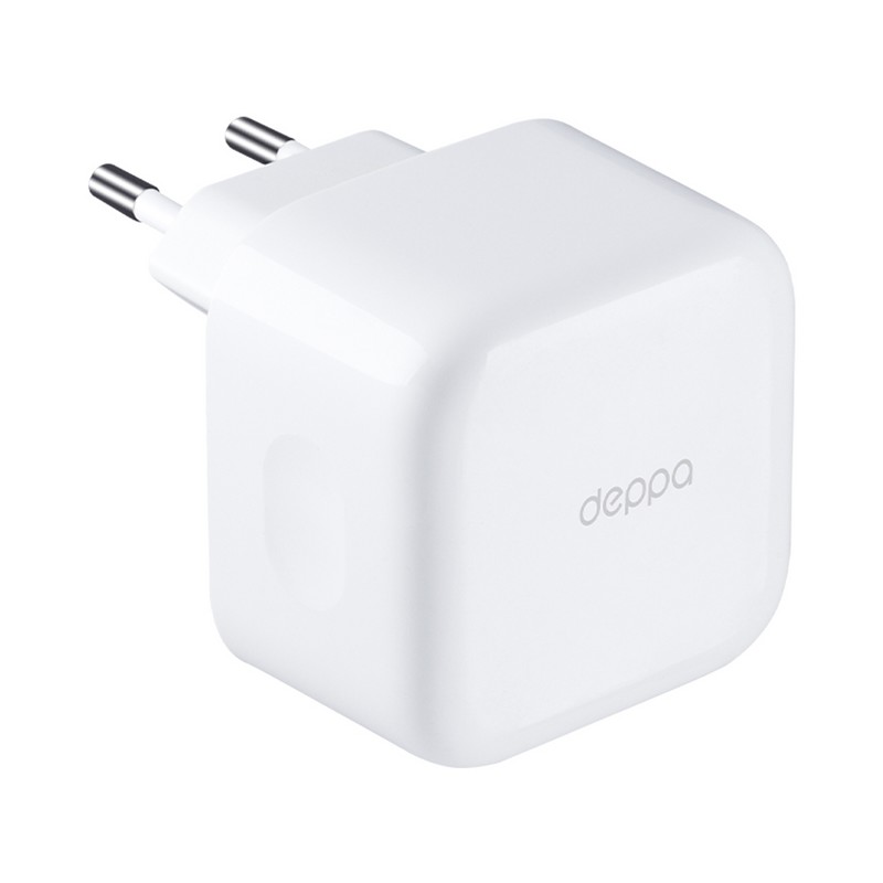 Адаптер питания Deppa Wall charger 35Вт D-11438 (2Type-C: 5В/ 3А, 9В/ 2А, 12В/ 1.5А) Белый