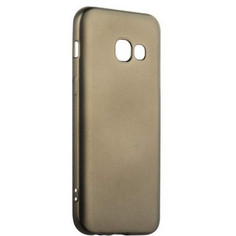 Чехол-накладка силиконовый J-case Delicate Series Matt 0.5mm для Samsung Galaxy A3 (2017) Графитовый