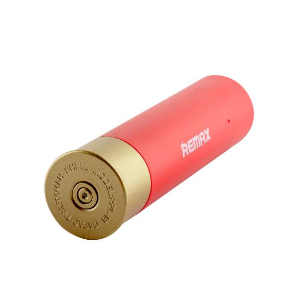 Аккумулятор внешний универсальный Remax RPL 18- 2500 mAh Shell power bank (USB: 5V-1.5A) Red Красный