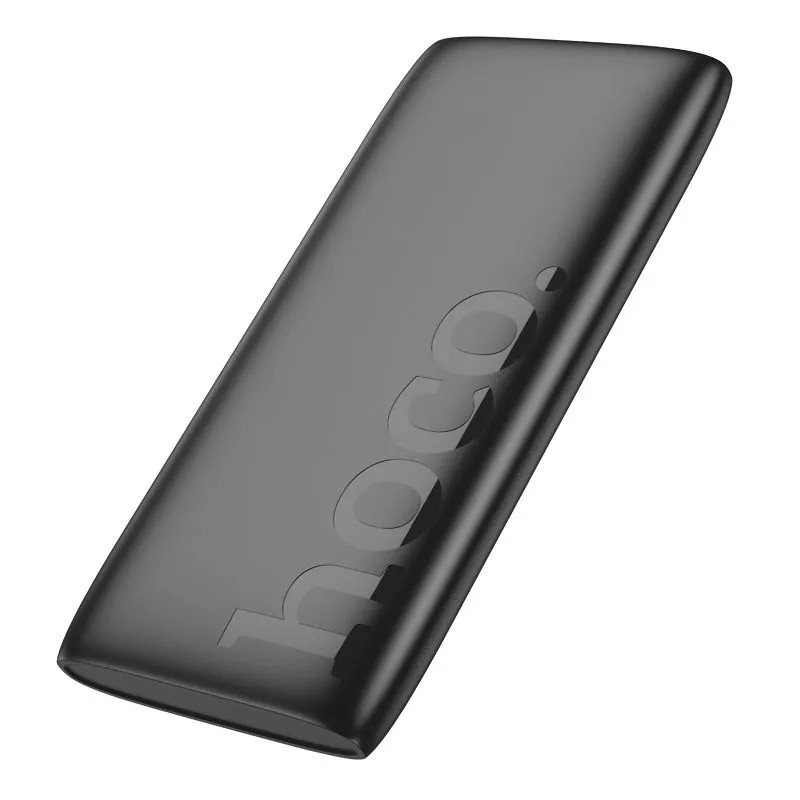 Аккумулятор внешний универсальный Hoco J122 10000 mAh Respect power bank 22.5W (2USB:5V-2.0A) Черный