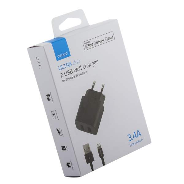 Адаптер Deppa Converter USB-A/ Type-C D-73128 Графитовый