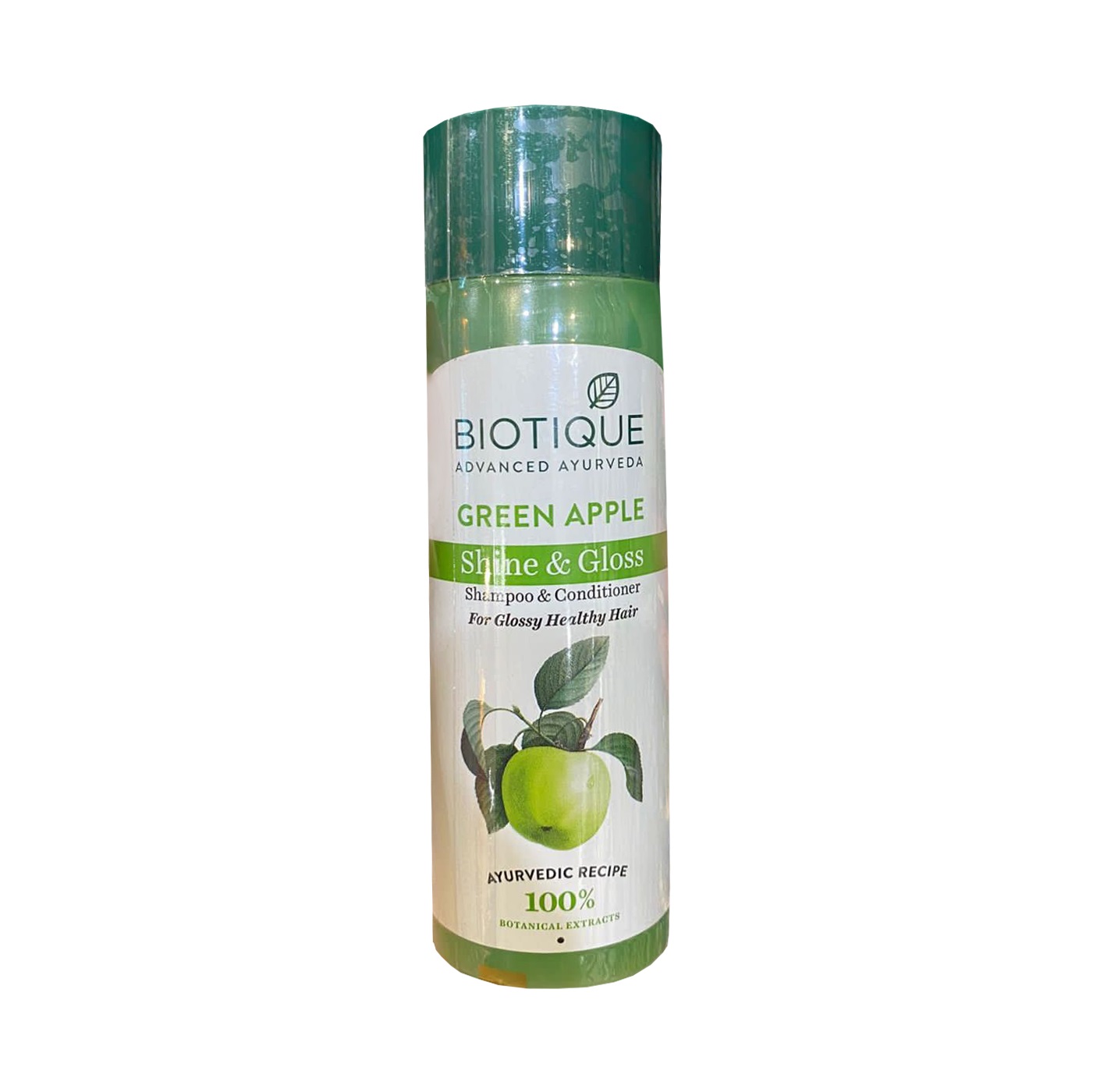 BIOTIQUE BIO GREEN APPLE SHAMPOO & CONDITIONER Шампунь-кондиционер Био зеленое яблоко 120мл