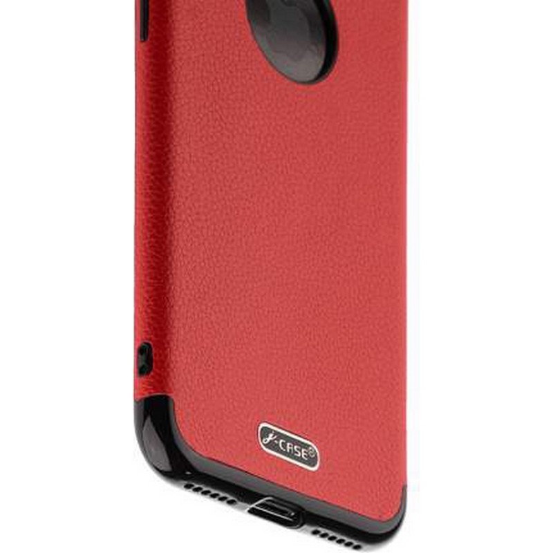 Чехол-накладка силиконовый J-case Jack Series (с магнитом) для iPhone SE (2020г.)/ 8/ 7 (4.7") Красный