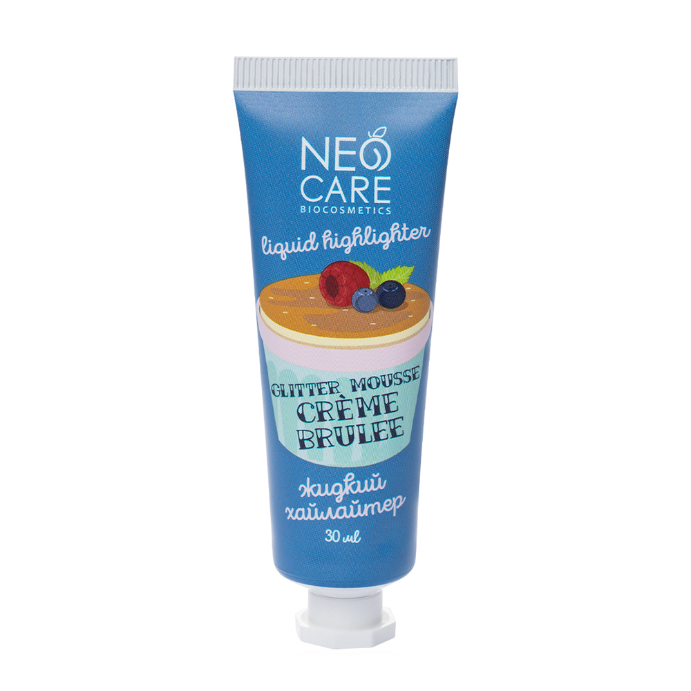 Хайлайтер "Glitter mousse creme brulee" Neo Care 30 г 30 мл