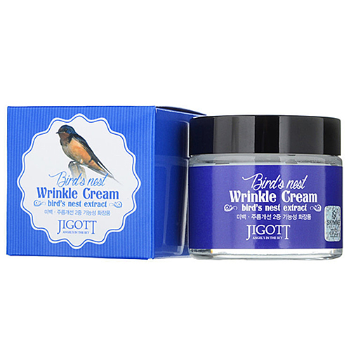 JIGOTT Bird's Nest Wrinkle Cream Антивозрастной крем с экстрактом ласточкиного гнезда