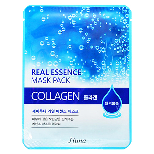 Juno Маска тканевая с коллагеном - Collagen real essence mask, 25мл