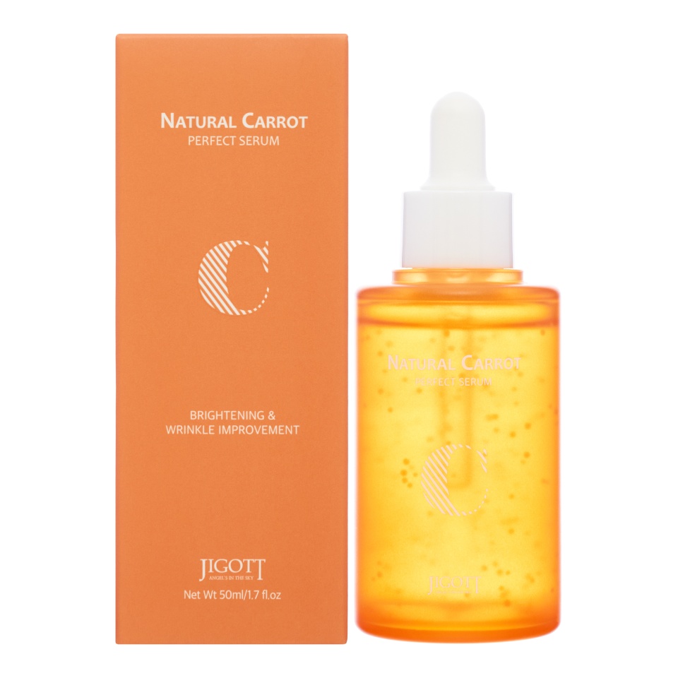 JIGOTT  Natural Carrot Perfect Serum Сыворотка для лица с экстрактом моркови