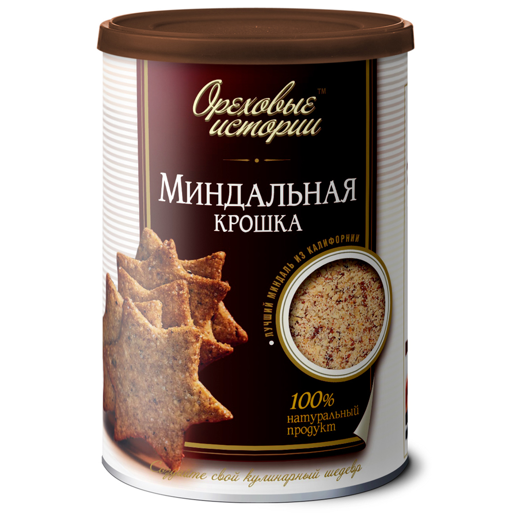 Миндальная крошка Ореховые истории 150 г