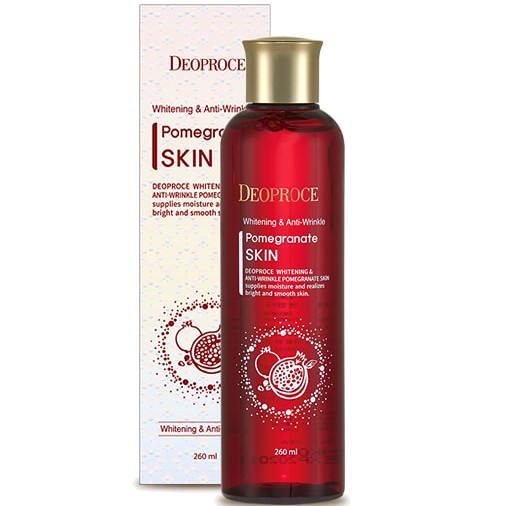 DEOPROCE ANTI-WRINKLE POMEGRANATE SKIN Антивозрастной тоник для лица с экстрактом граната