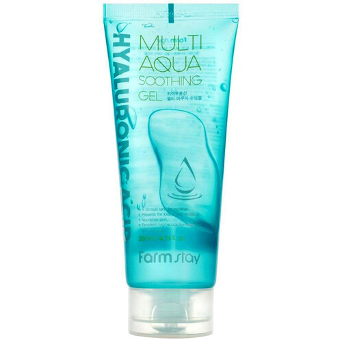 FarmStay Hyaluronic Acid Multi Aqua Soothing Gel Многофункциональный успокаивающий гель с гиалуронов