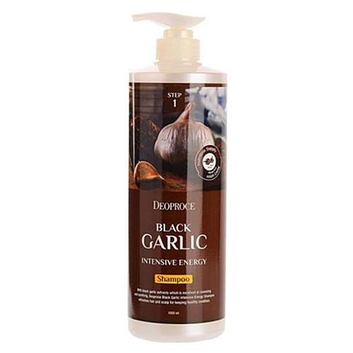 Deoproce Шампунь с экстрактом черного чеснока - Black garlic intensive energy shampoo,1000мл