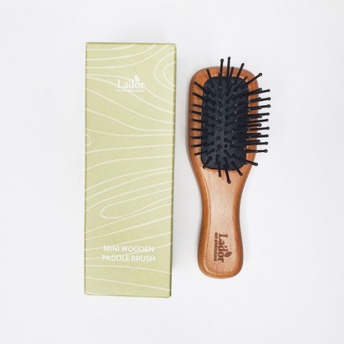 La'dor MINI WOODEN PADDLE BRUSH Деревянная щетка для волос