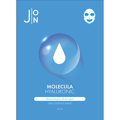 J:on Маска для лица тканевая с гиалуроновой кислотой - Molecula hyaluronic daily essence mask, 23мл