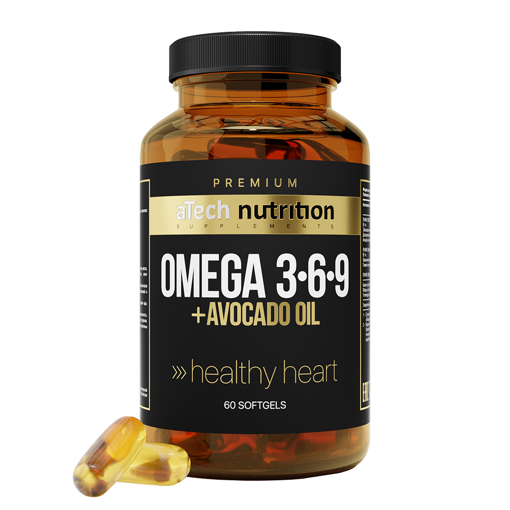 Omega 3-6-9 aTech nutrition 98 г