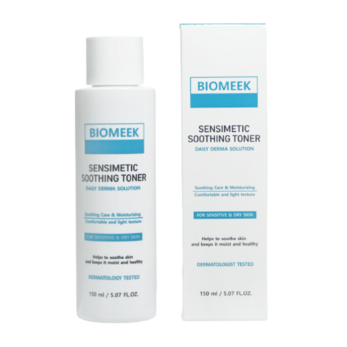 Biomeek Тонер для лица увлажняющий – Sensimetic soothing toner, 150мл