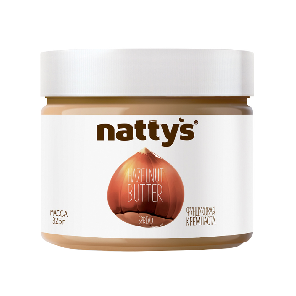 Паста фундуковая "Spread" Natty's 325 г