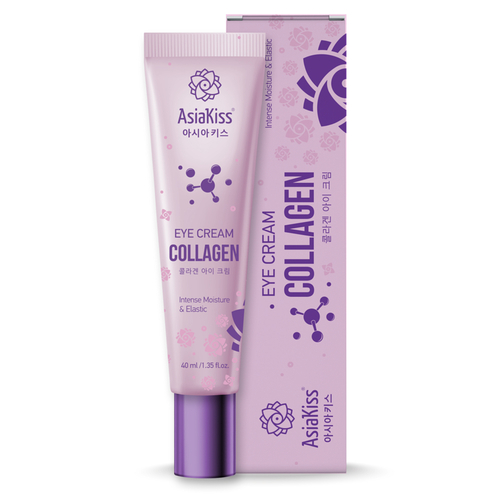 AsiaKiss Крем для кожи вокруг глаз с коллагеном - Collagen eye cream, 40мл