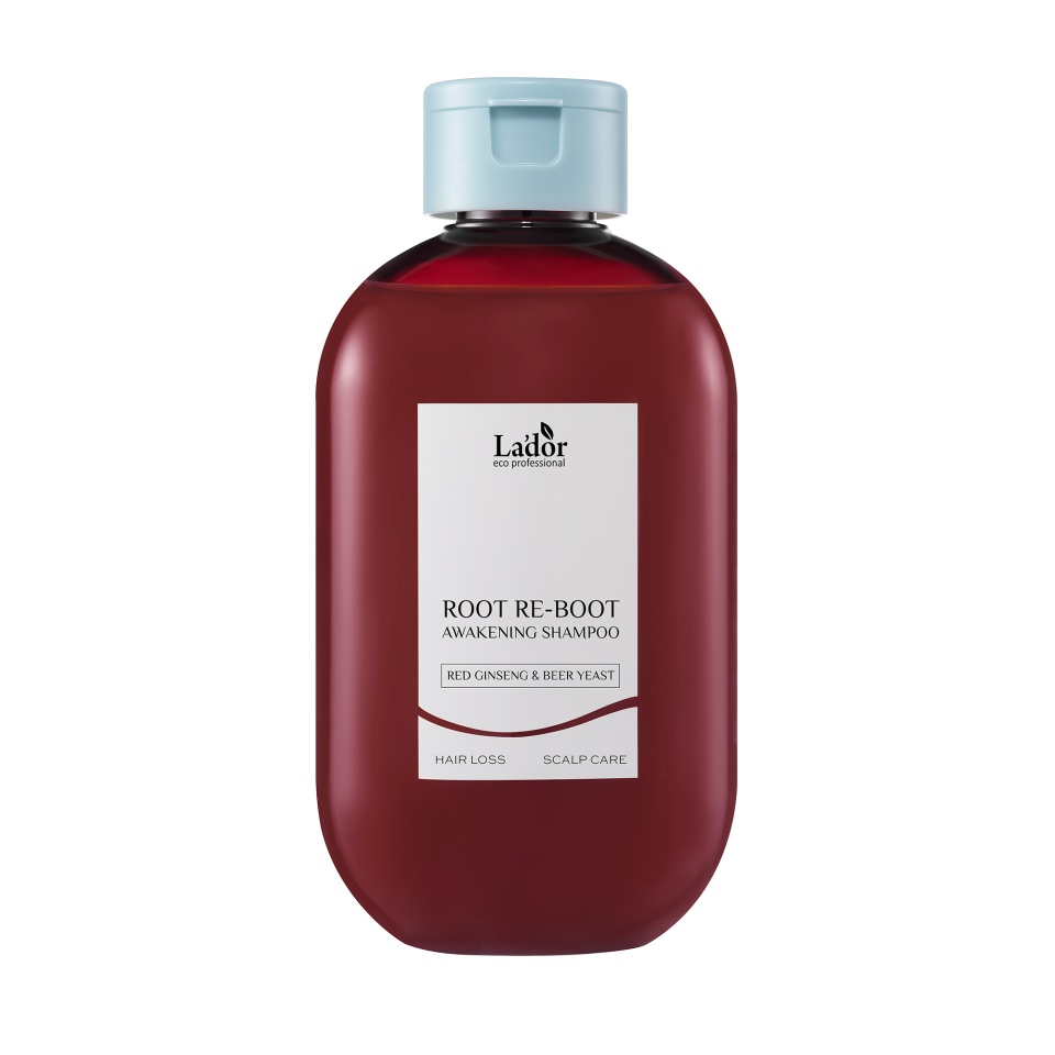 La'dor ROOT RE-BOOT AWAKENING SHAMPOO RED GINSENG&BEER YEAST Шампунь для восстановления корней волос с экстрактом красного женьшеня и пивными дрожжами