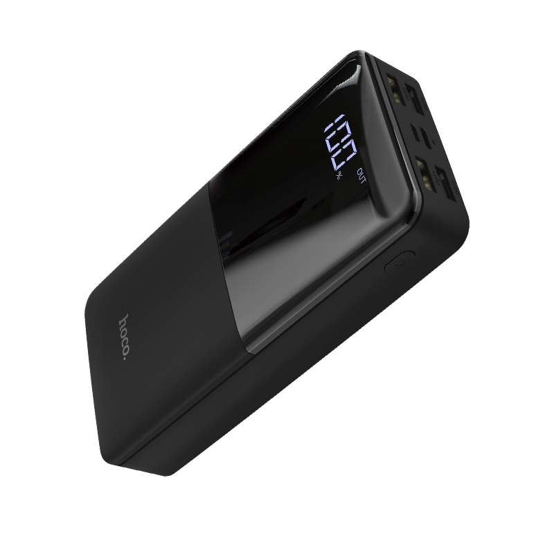 Аккумулятор внешний универсальный Hoco J42A 20000 mAh High power mobile power bank (4USB:5V-2.0A Max) Черный