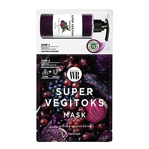 Wonder Bath Система 2-х ступенчатая для упругости - Chosungah by vibes super vegitoks mask, 25мл