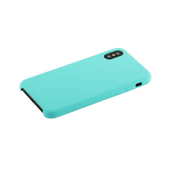 Чехол-накладка силиконовый Hoco Silicone Case для iPhone XS/ X (5.8") Лазурный