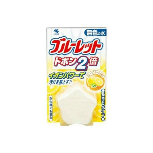 Kobayashi Таблетка для унитаза и дезодорирующая с ароматом грейпфрута - Bluelet grapefruit, 120г