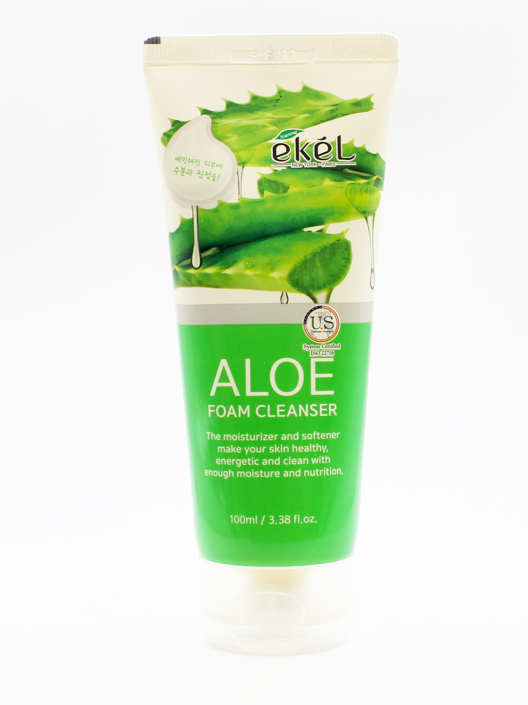 EKEL Foam Cleanser Aloe Пенка для умывания с экстрактом алоэ 100 мл