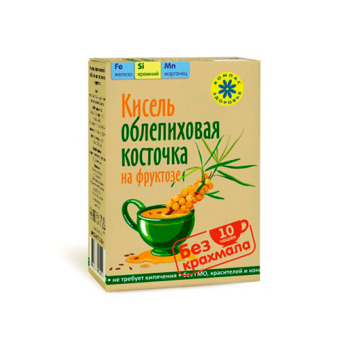 Кисель "Облепиховая косточка" на фруктозе Компас здоровья 150 г