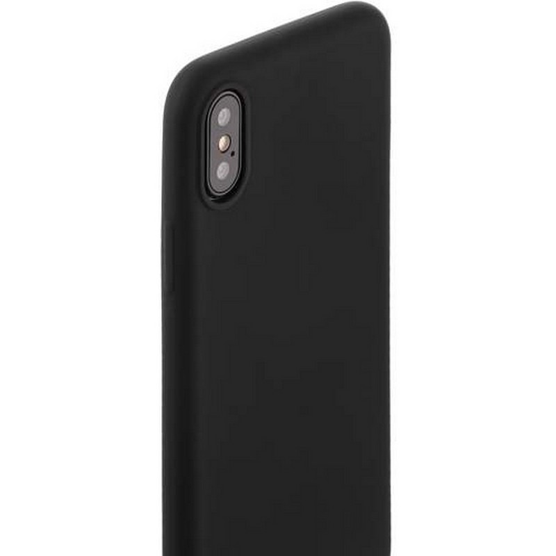 Чехол-накладка силиконовый J-case Delicate Series Matt 0.5mm для iPhone XS/ X (5.8") Черный