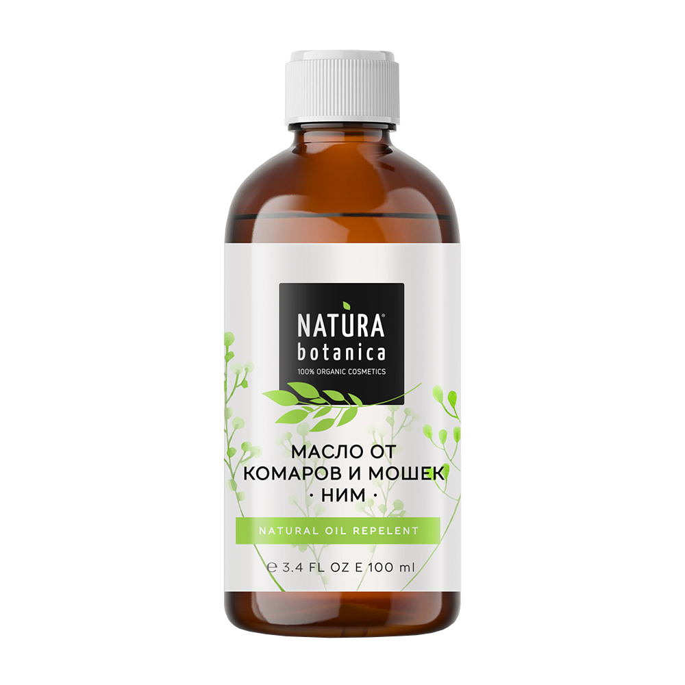 Масло от комаров и мошек "Ним" Natura Botanica 100 г 100 мл