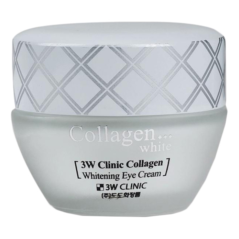 3W Clinic Крем для век осветляющий с коллагеном - Collagen whitening eye cream, 35мл