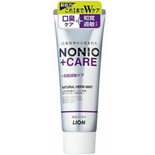 Lion Паста зубная для чувствительных зубов - Nonio natural herb mint, 130г