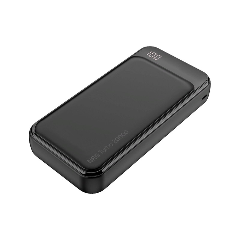 Аккумулятор внешний универсальный Deppa NRG Turbo Compact 20000 mAh QC 3.0 power bank 18 W D-33556 (2USB: 5V-2.1A) Графитовый