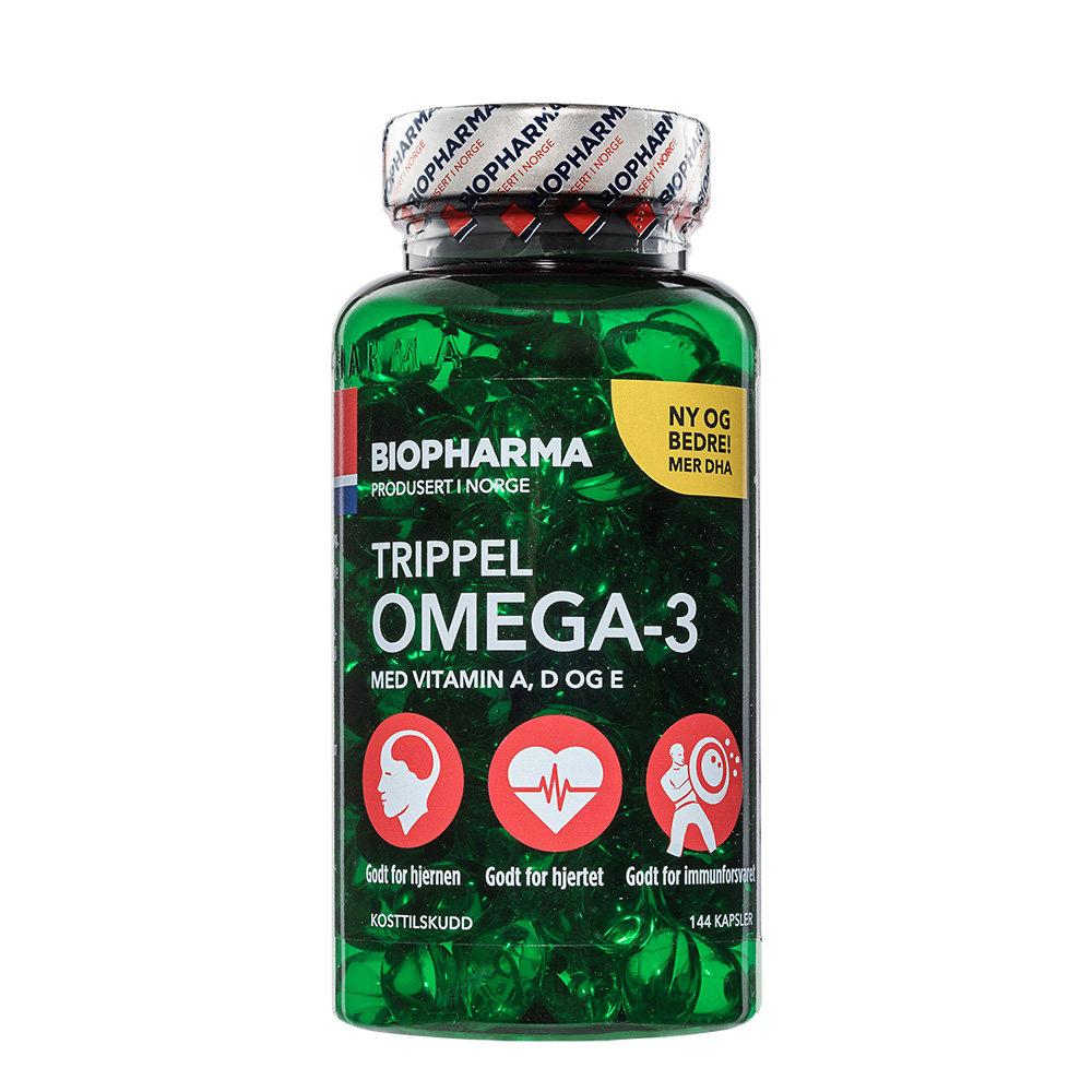 Omega-3 "Trippel" Biopharma 100 г 144 шт