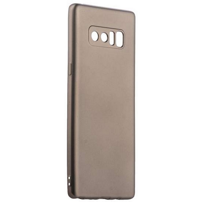 Чехол-накладка силиконовый J-case Delicate Series Matt 0.5mm для Samsung Galaxy Note 8 (N950) Графитовый