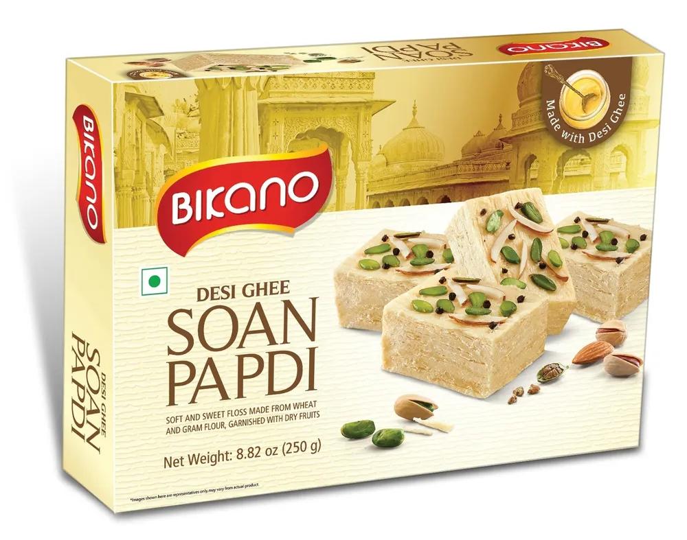 Индийская сладость Соан Папади (Soan Papdi) Desi Ghee Bikano | Бикано 250г