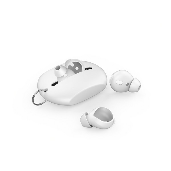 Амбушюры силиконовые Deppa Buds для AirPods 2/ AirPods D-47102 (2 пары) Белый