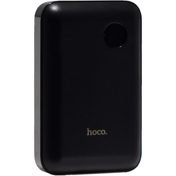 Аккумулятор внешний универсальный Hoco J44-10000 mAh PD+QC3 Mobile Power Bank (USB: 3.6-6.5V/3.0A) Black Черный