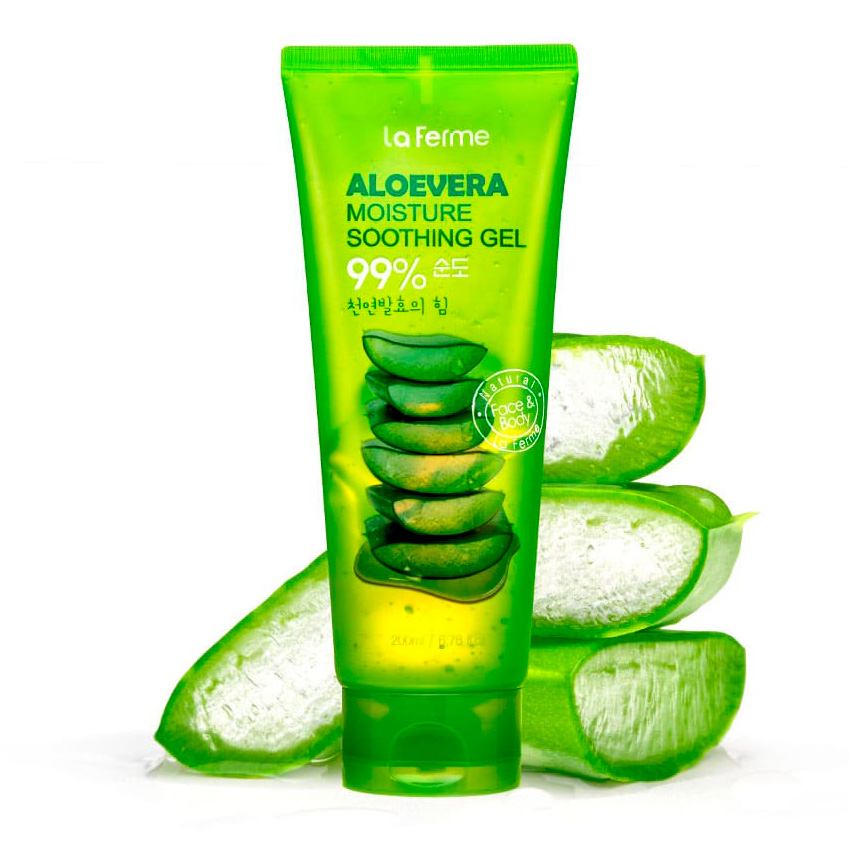 FarmStay Гель увлажняющий с экстрактом алоэ - La ferme aloevera moisture soothing gel, 200мл