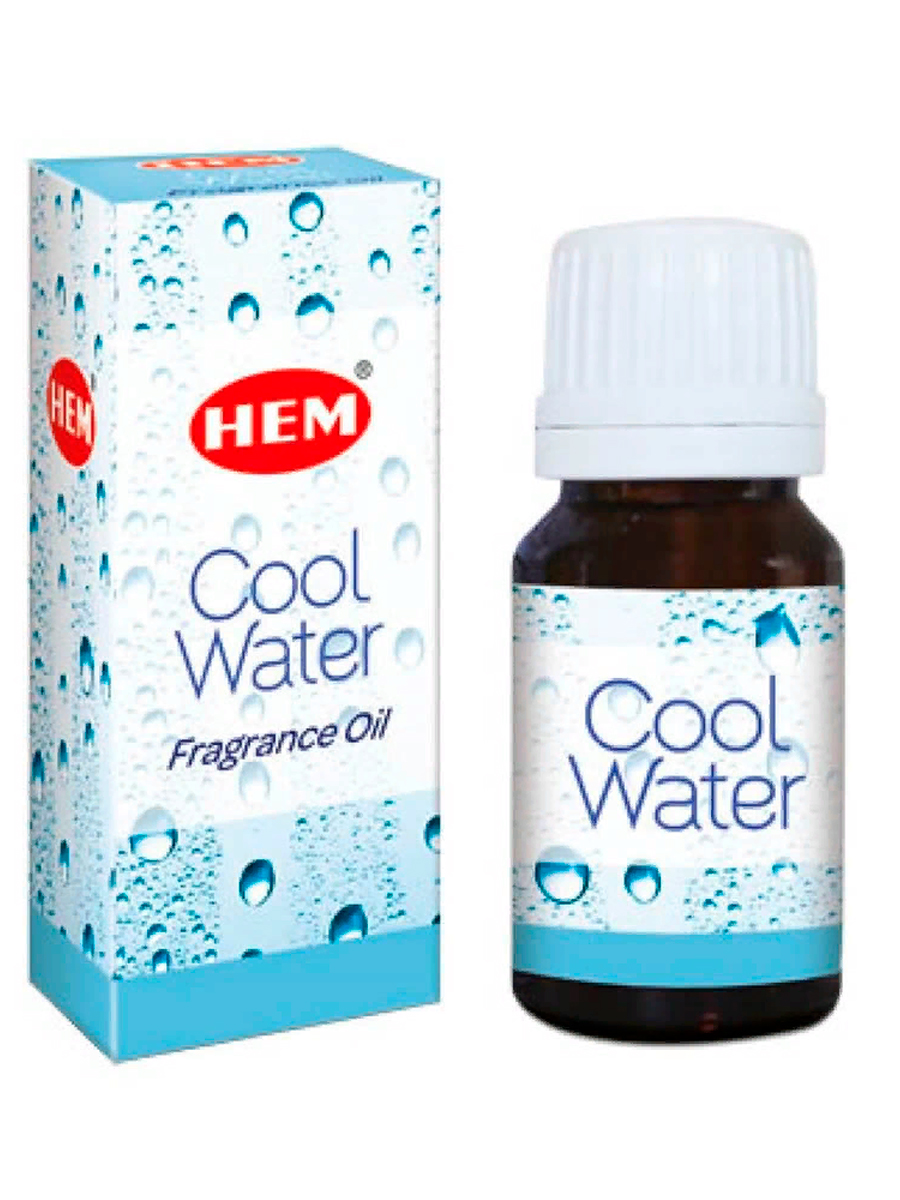 Hem Fragrance Oil Cool Water Ароматическое масло Освежающая Вода 10мл