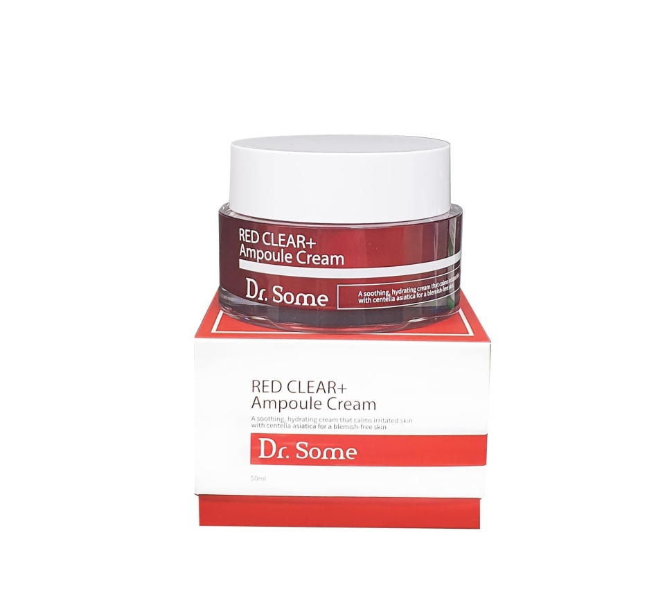 Dr. Some RED CLEAR Ampoule Cream Очищающий крем для проблемной кожи 50мл