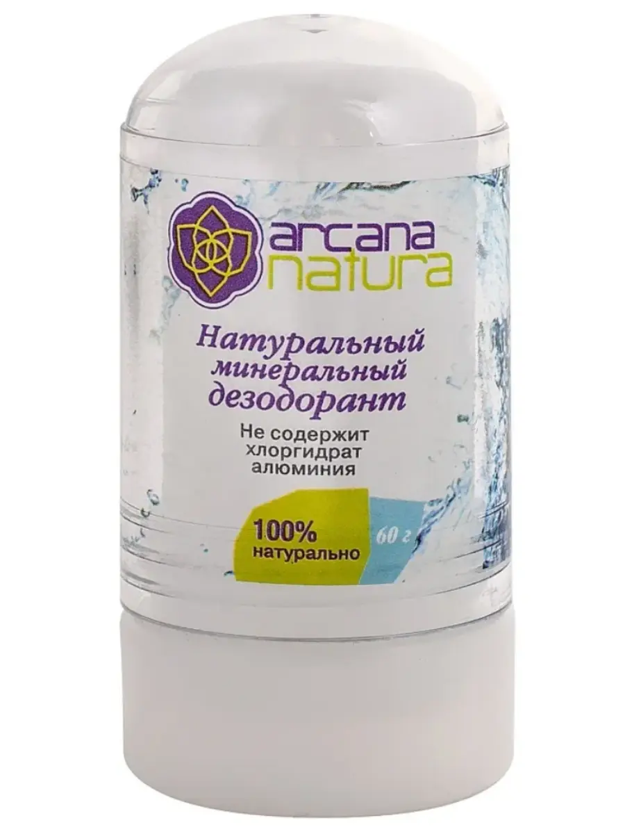 Натуральный минеральный дезодорант Arcana Natura 60 г